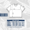 Boxy T-shirt Oversized Archive Ringer White - Kaos Boxy Pria Wanita
