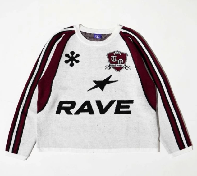 Boxy Kintted Jersey Cardigan Knitwear Rave