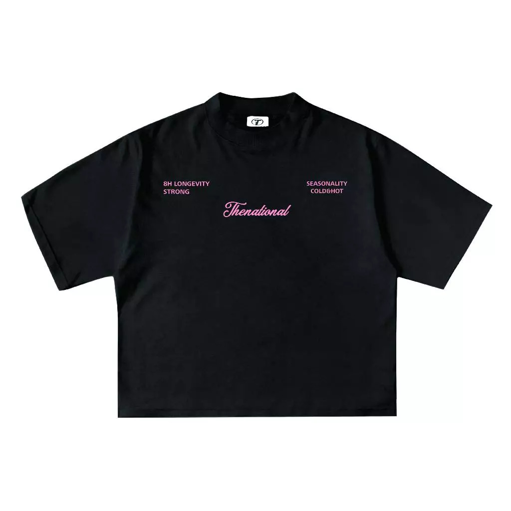 Boxy T-shirt Oversized Seasonality Dark Grey
